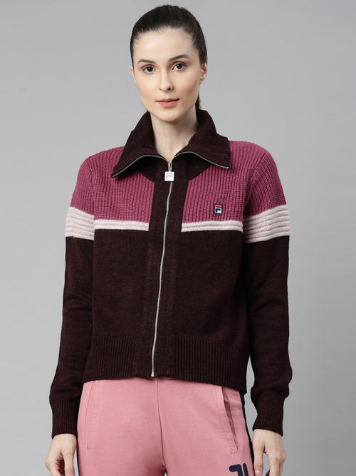 Fila Black Jill Women's Long Sleeve Sweater