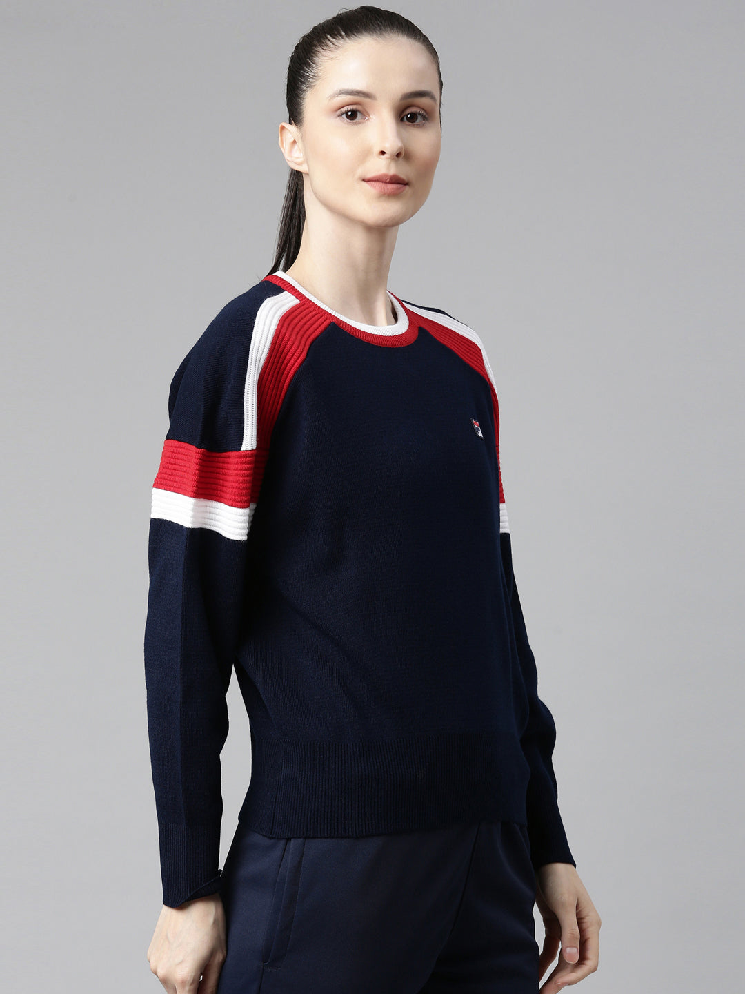 Fila Black Frankie Women's Cut and Sew Track Top
