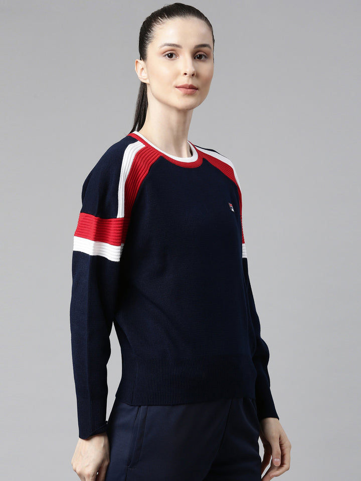 Fila Black Frankie Women's Cut and Sew Track Top