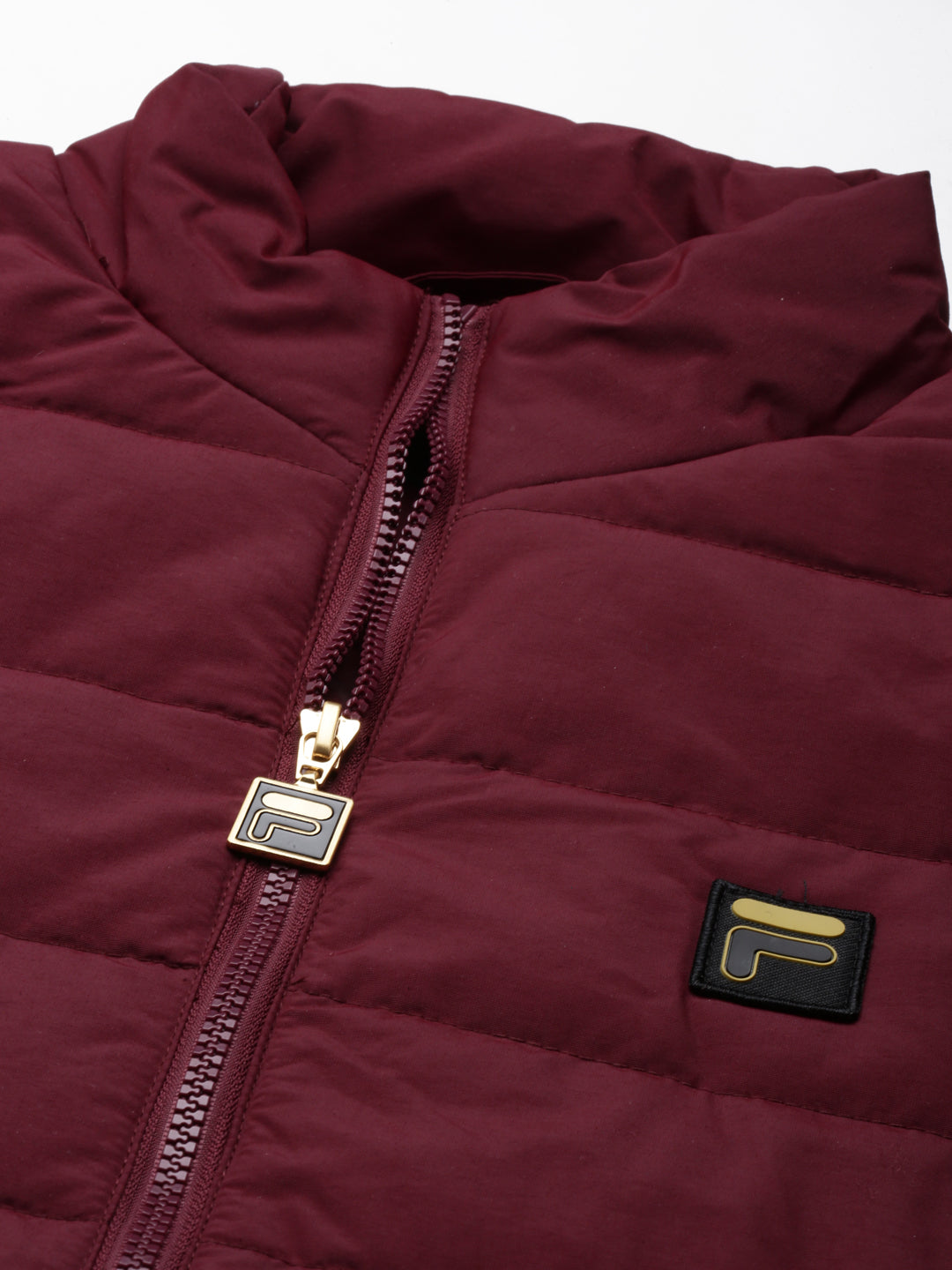 Fila Grey Biaggi Bomber Men's Quilted Jacket
