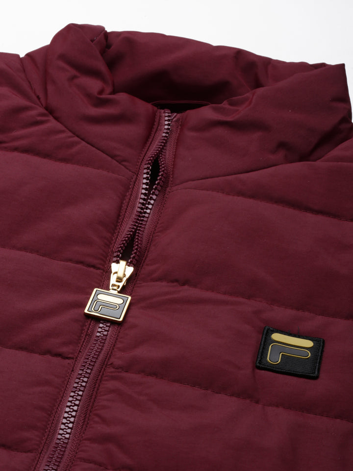 Fila Grey Biaggi Bomber Men's Quilted Jacket