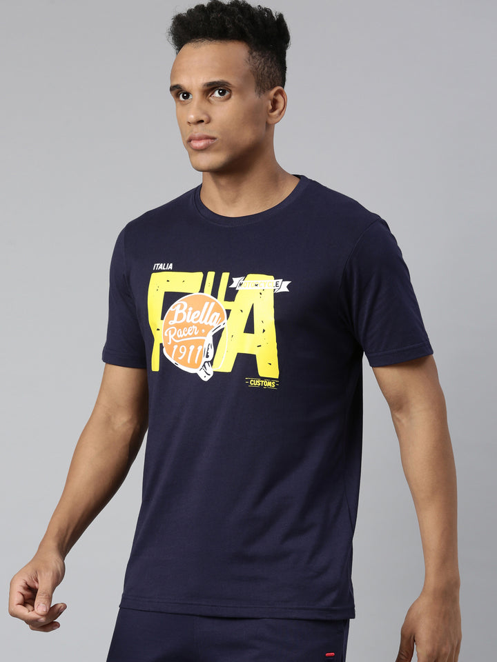 Fila Black Race Men's Logo T-Shirt