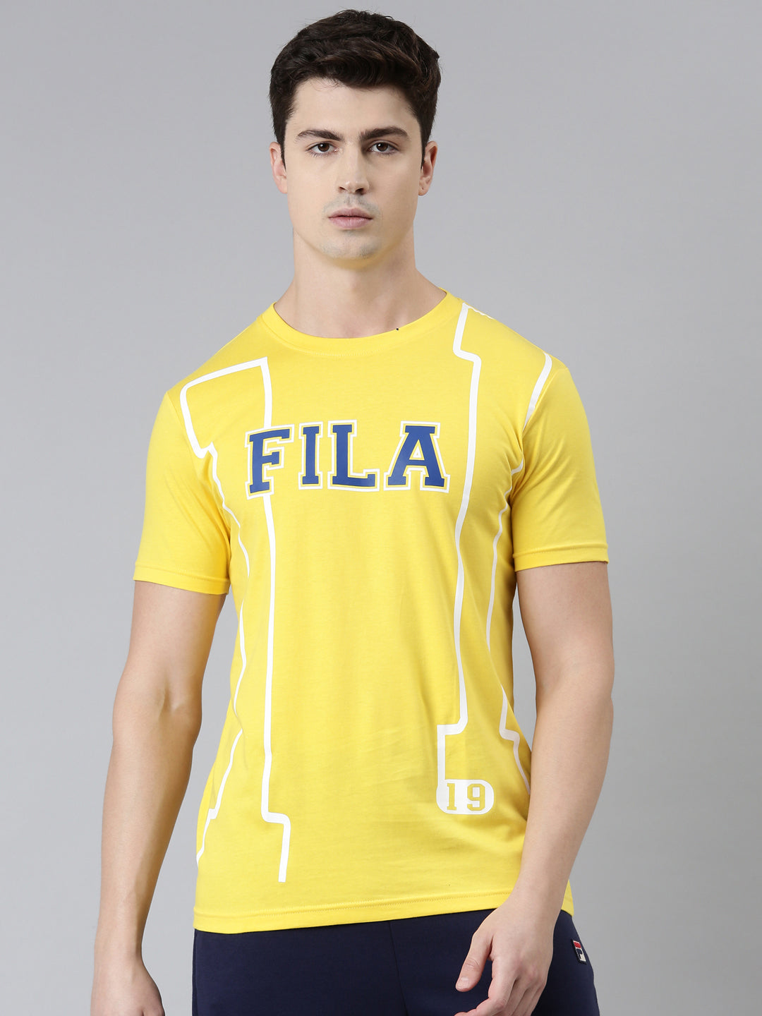 Fila Black Brenda Men's Logo T-Shirt