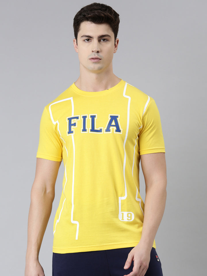 Fila Black Brenda Men's Logo T-Shirt