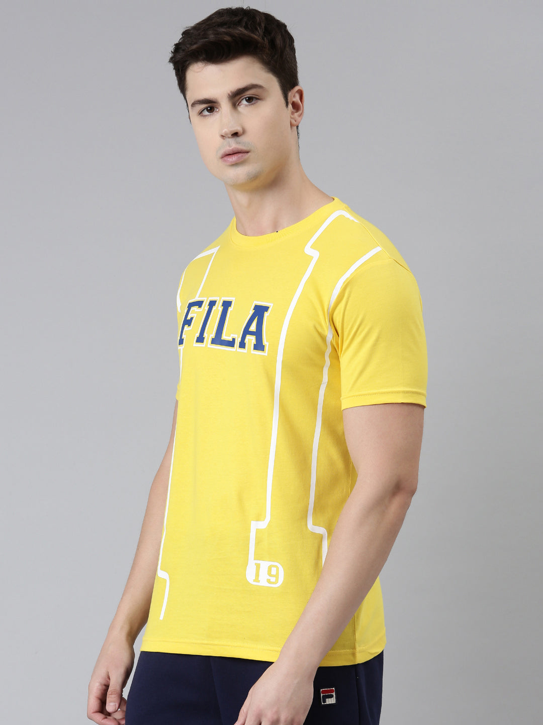 Fila Black Brenda Men's Logo T-Shirt
