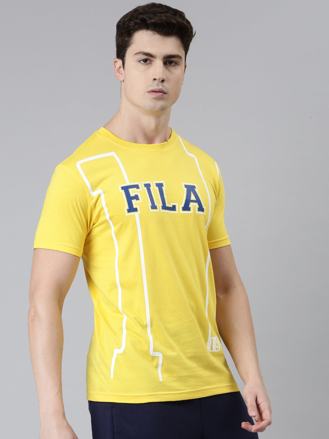 Fila Black Brenda Men's Logo T-Shirt