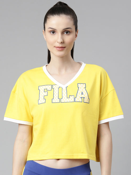 Fila Black Chandler Women's Boxy T-Shirt