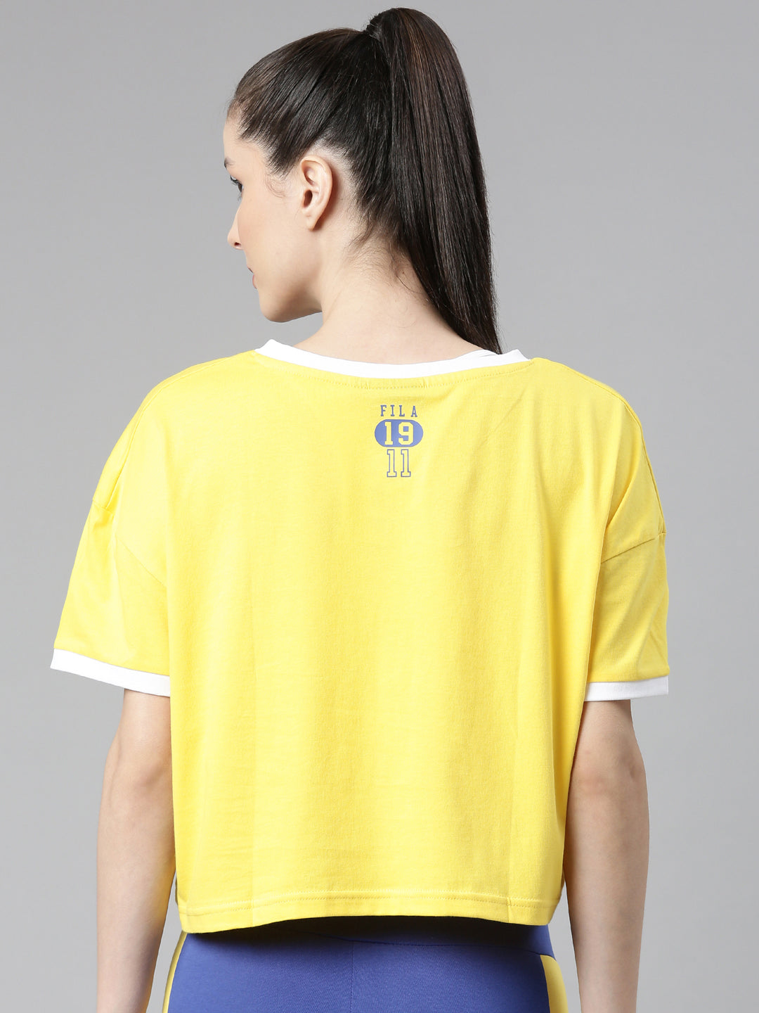 Fila Black Chandler Women's Boxy T-Shirt