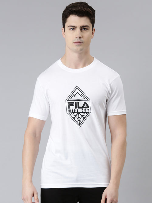 Fila Black Mathers Men's Logo T-Shirt