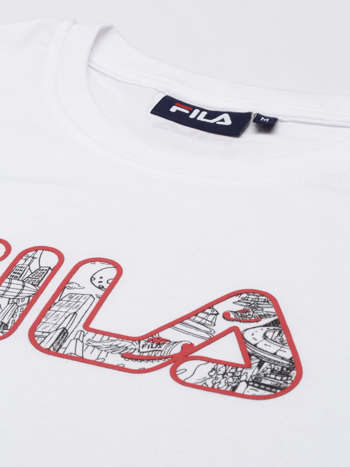 Fila Black Juttor Men's Logo T-Shirt
