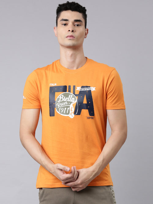 Fila Red Race Men's Logo T-Shirt