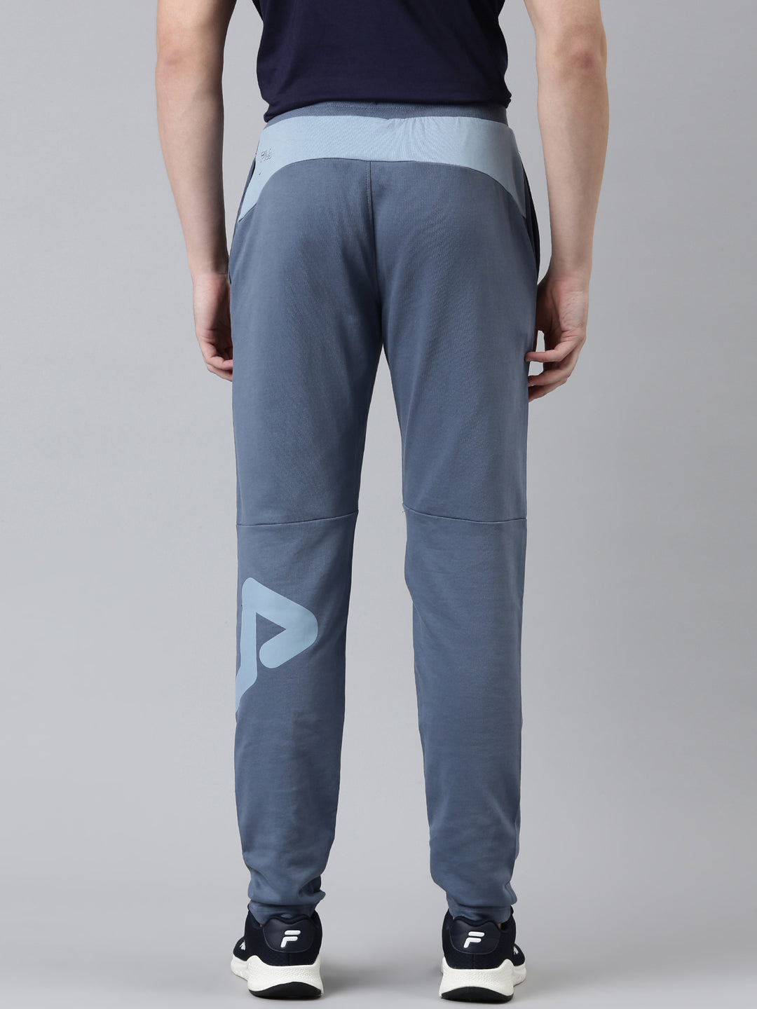 Fila Black Koko Men's Cut and Sew Track Pants
