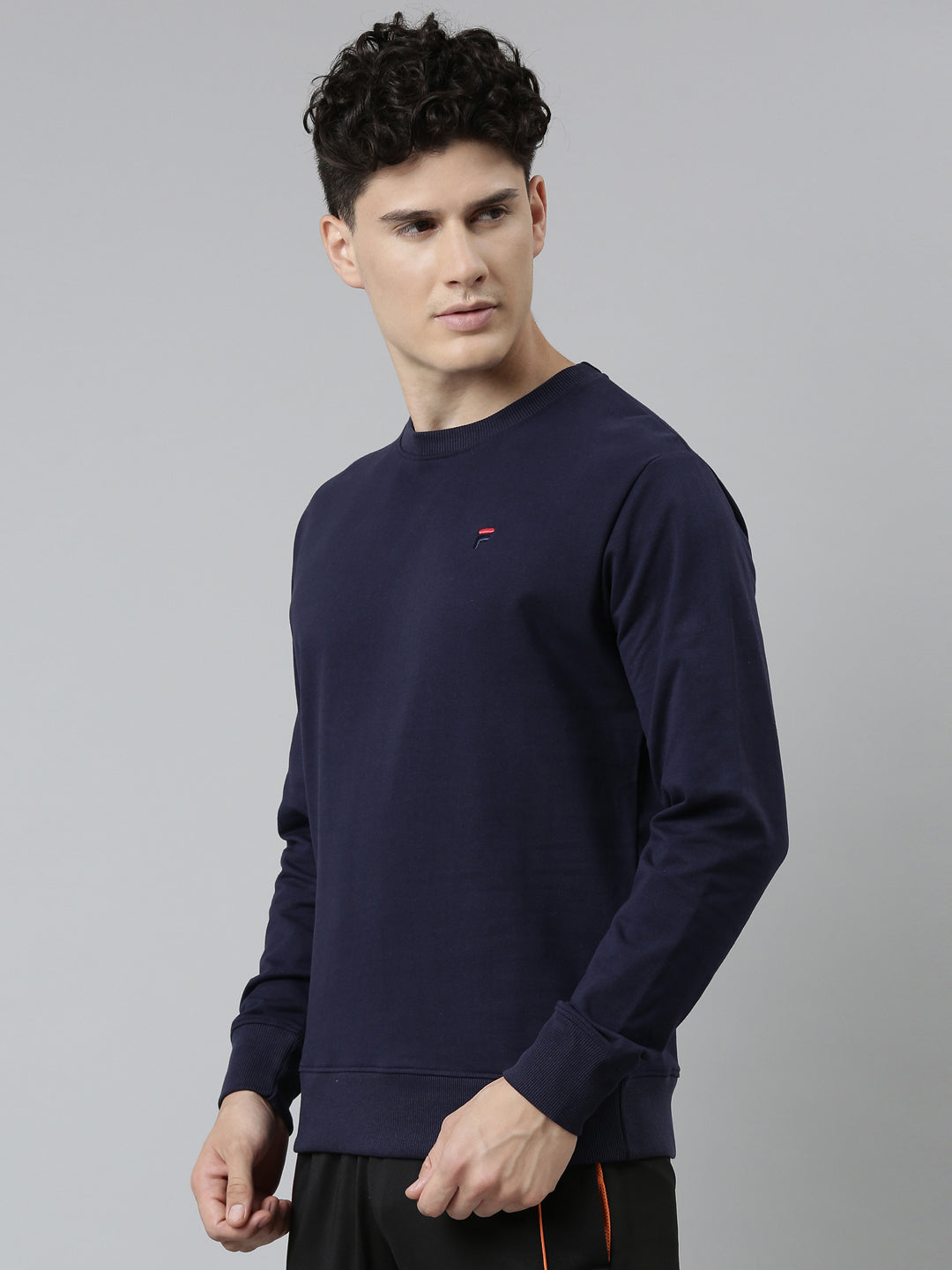 Fila Grey Dunlin Men's Sweatshirt