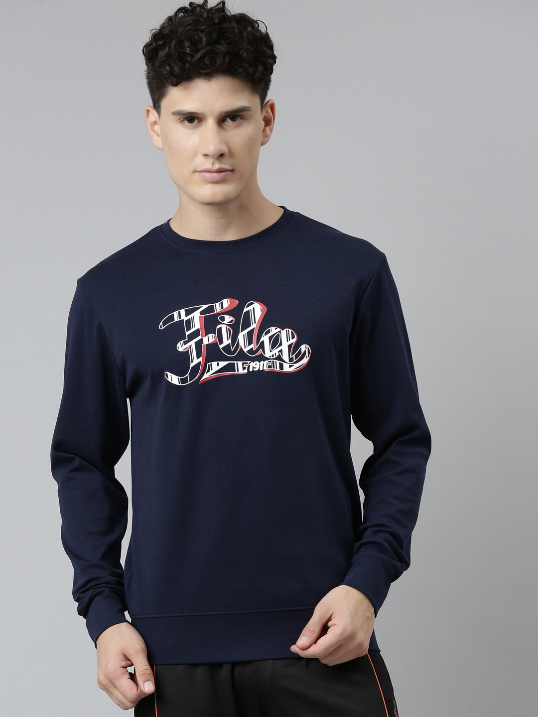 Fila White Aira Men's Sweatshirt