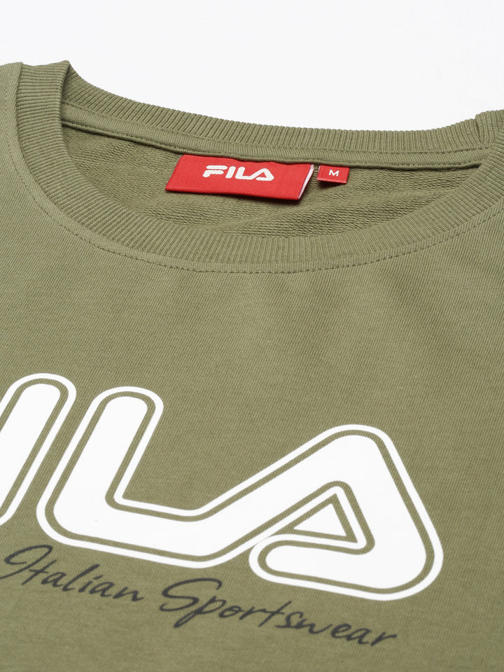 Fila Red Bravi Men's Sweat Shirt
