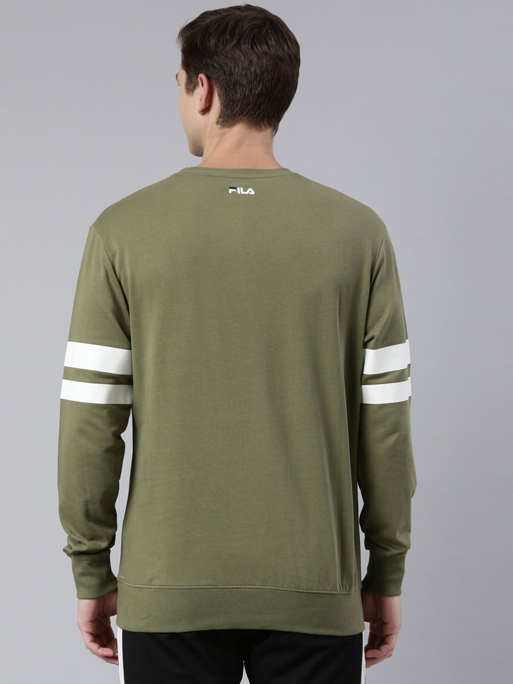 Fila Red Bravi Men's Sweat Shirt