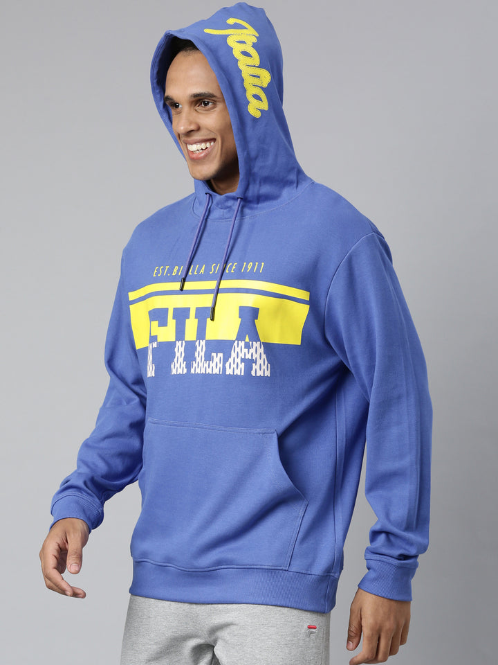 Fila Red Biggie Men's Full Sleeve Hoodie