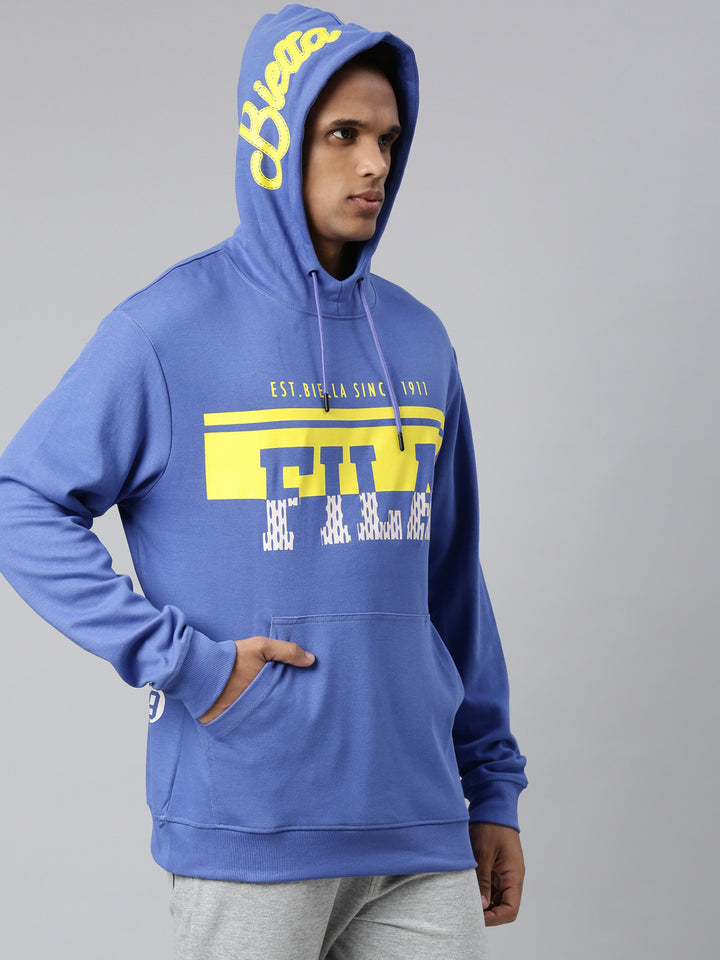 Fila Red Biggie Men's Full Sleeve Hoodie
