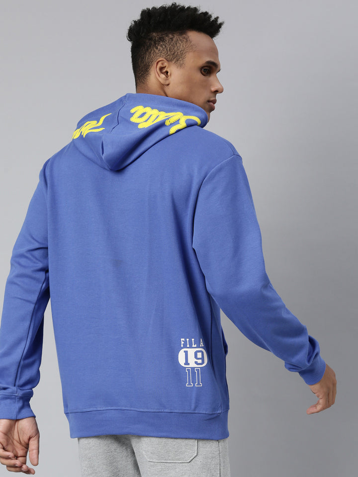 Fila Red Biggie Men's Full Sleeve Hoodie