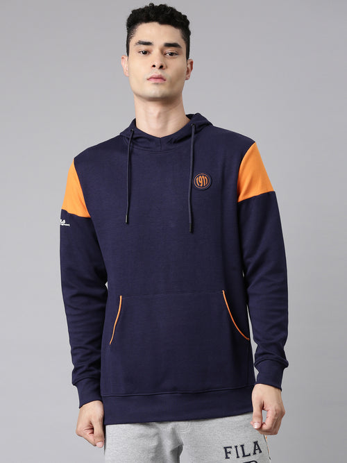 Fila Red Richy Men's Full Sleeve Hoodie