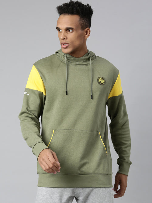 Fila Red Richy Men's Full Sleeve Hoodie
