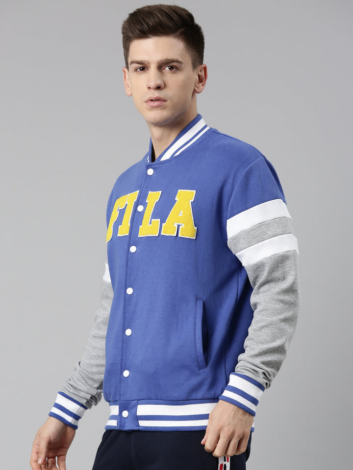 Fila White Bob Men's Sweat Jacket