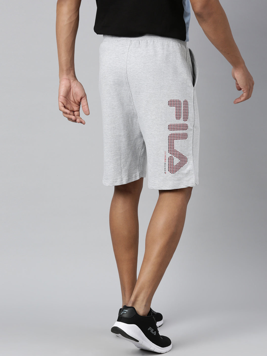 Fila White Joey Men's Long Shorts
