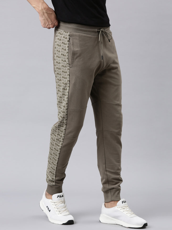 Fila White Ayushi Men's Ankle length Jogger
