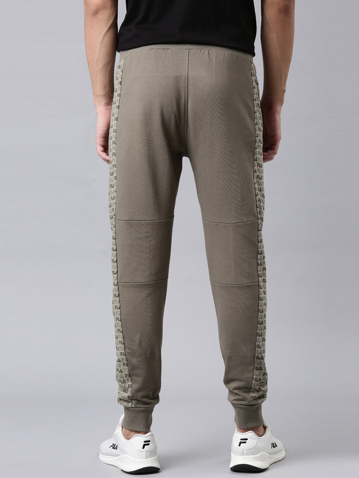 Fila White Ayushi Men's Ankle length Jogger