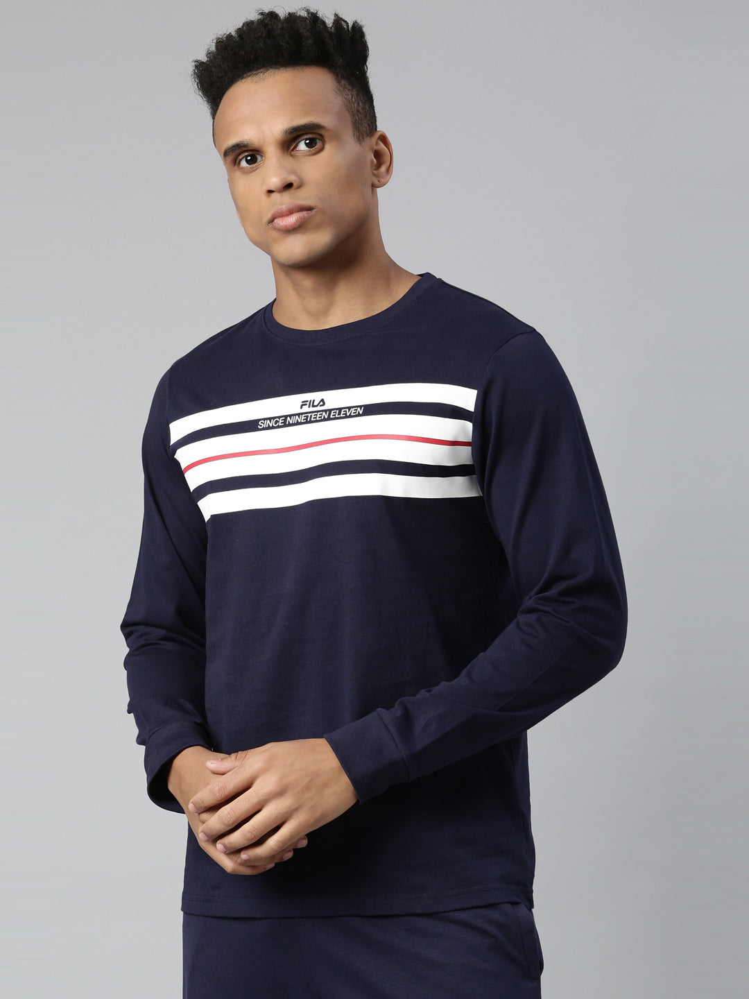 Fila Peacoat Caro Men's Graphic T-Shirt