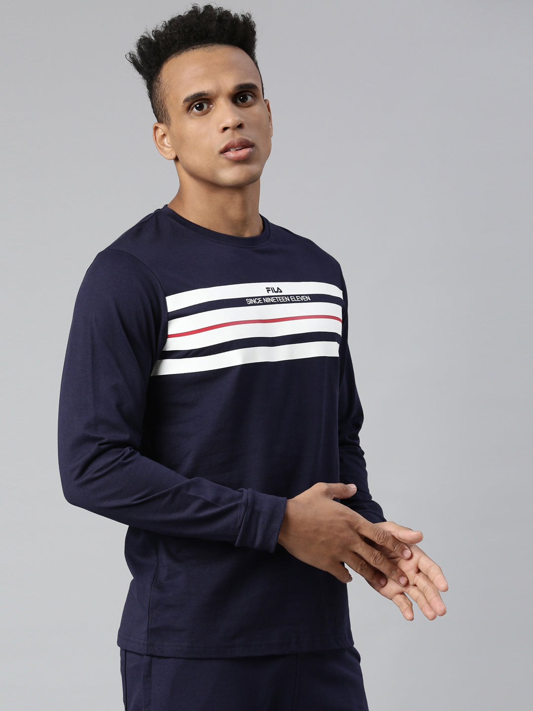 Fila Peacoat Caro Men's Graphic T-Shirt