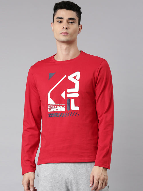 Fila White Kimma Men's Graphic T-Shirt