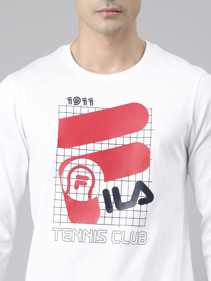 Fila Light Green Lia Men's Graphic T-Shirt