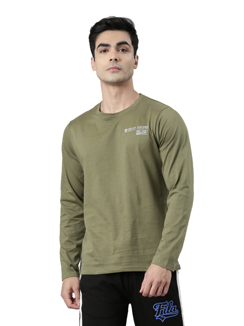 Fila Light Green Sandy Men's Graphic T-Shirt