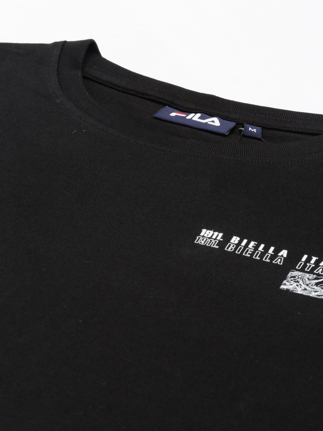Fila White Sandy Men's Graphic T-Shirt