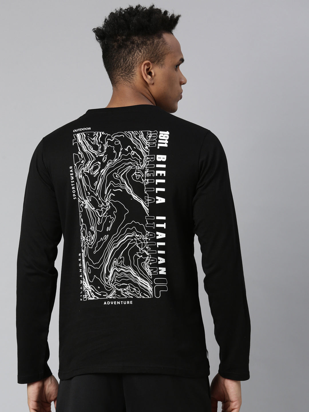 Fila White Sandy Men's Graphic T-Shirt