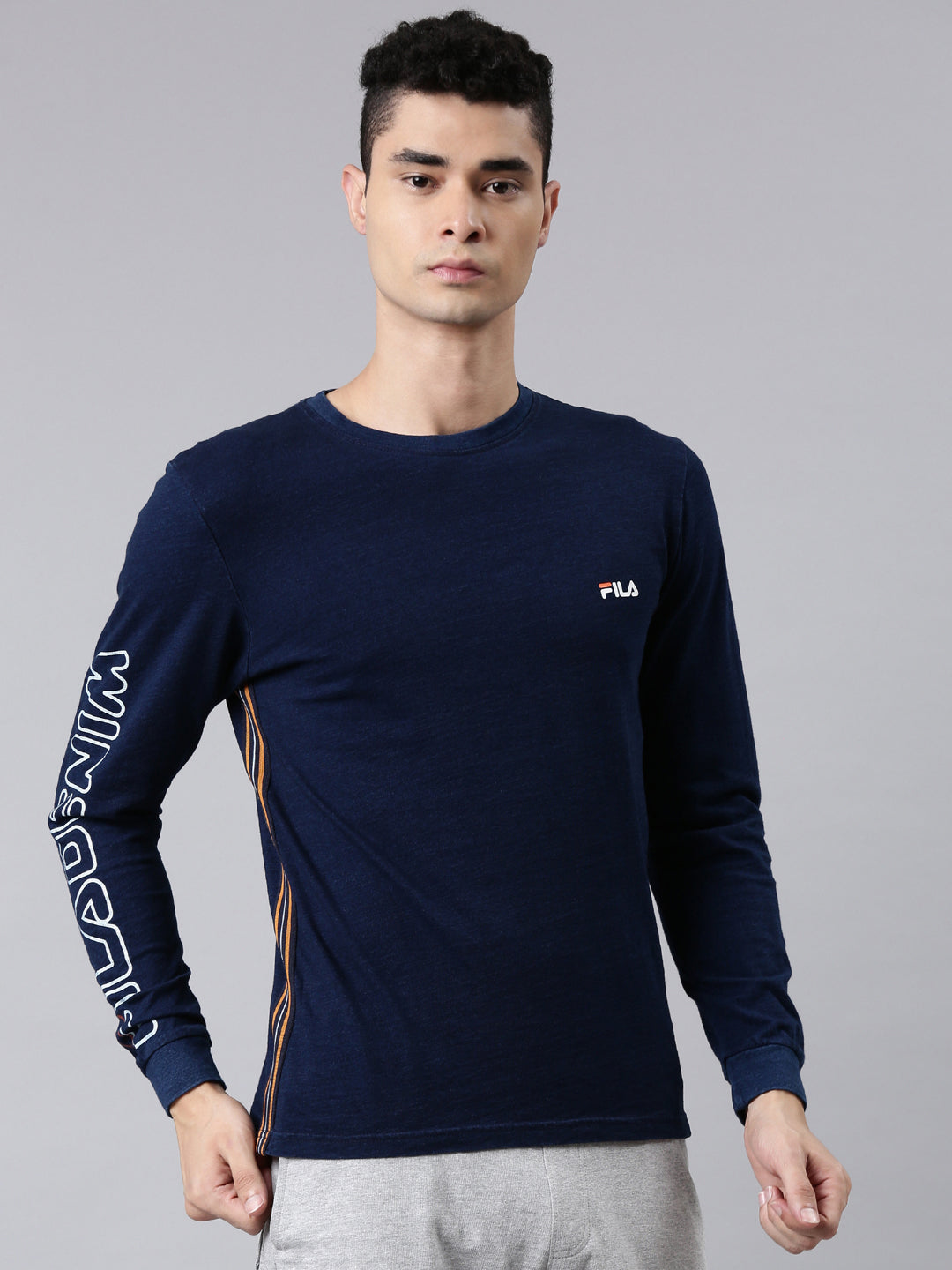 Fila White Darlow Men's Graphic T-Shirt