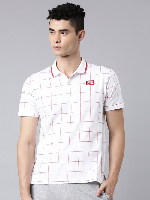 Fila Peacoat Leslie Men's All Over Print Polos
