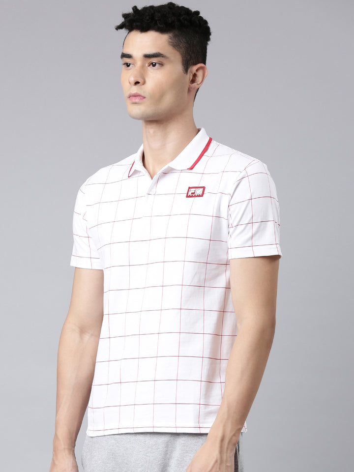 Fila Peacoat Leslie Men's All Over Print Polos