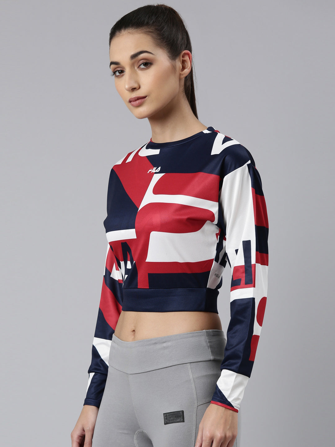 Fila Peacoat Jan Women's Cropped Top