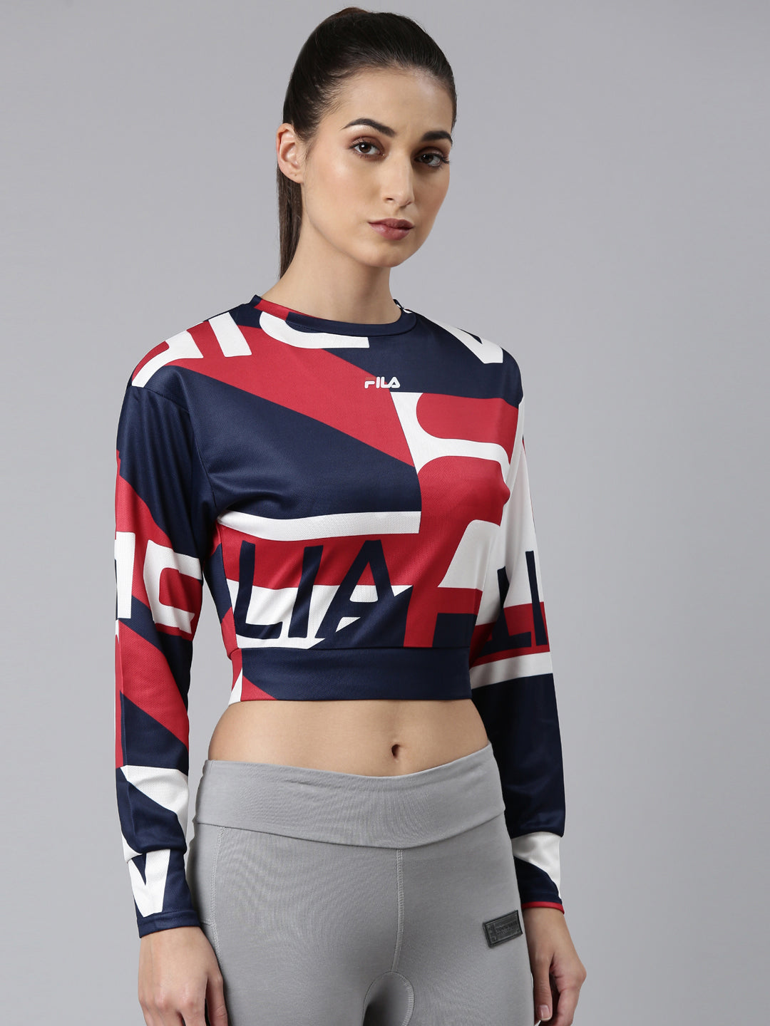 Fila Peacoat Jan Women's Cropped Top