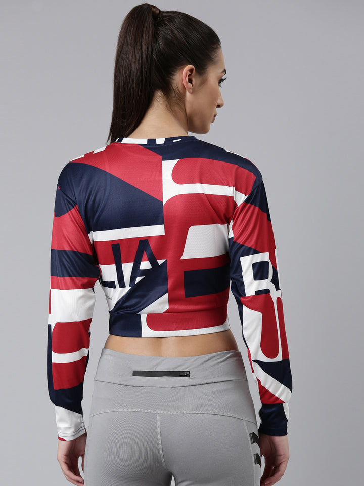 Fila Peacoat Jan Women's Cropped Top