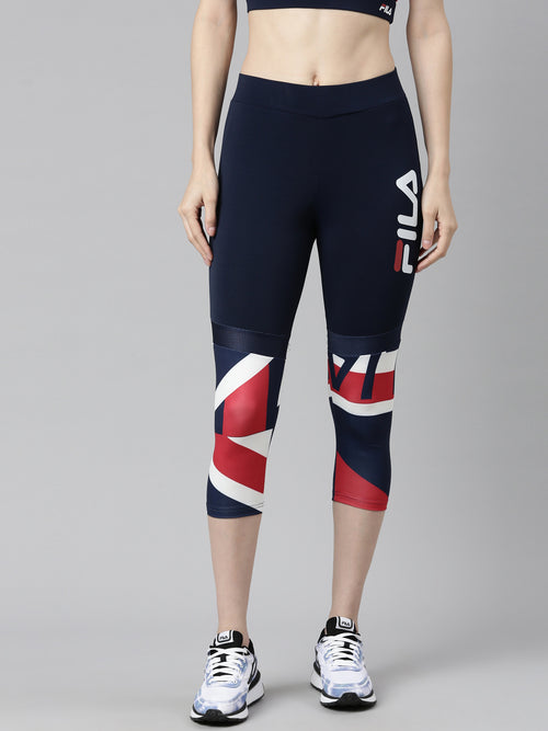 Fila White Meredith Women's 3/4th Tights