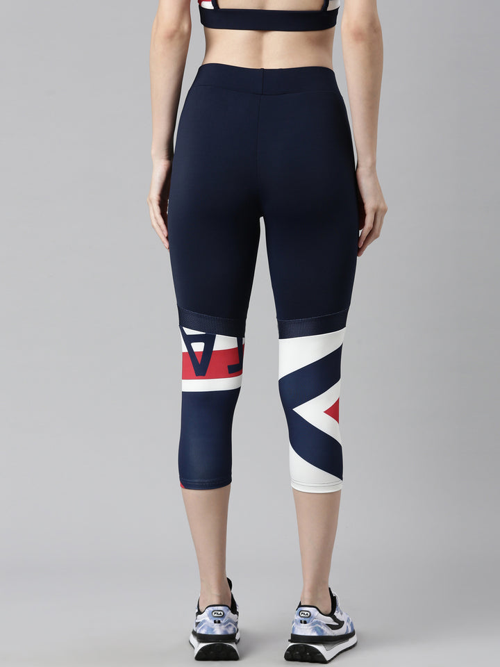 Fila White Meredith Women's 3/4th Tights