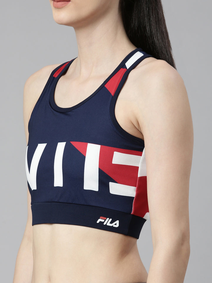 Fila White Kelly Women's Sports Bra
