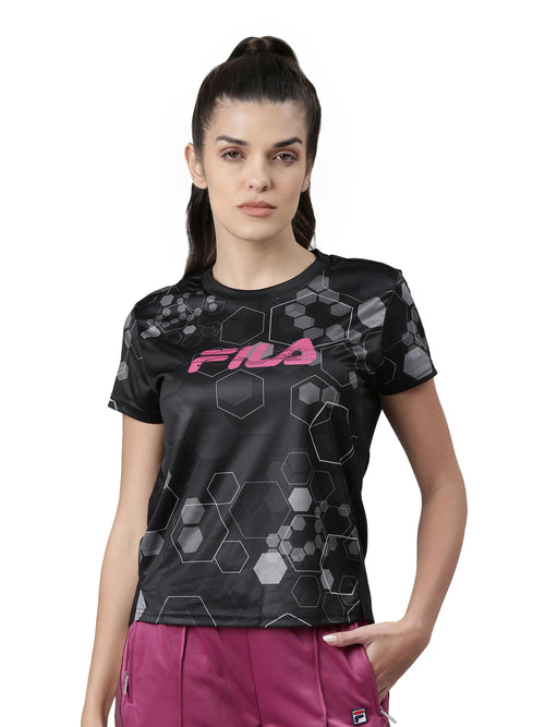 Fila Red Alexa Women's Logo T-Shirt