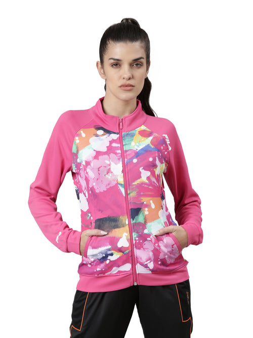 Fila Red Mindy Women's Sweat Jacket