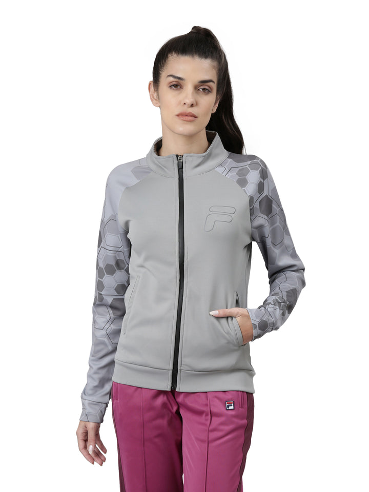 Fila Red Cindy Women's Sweat Jacket