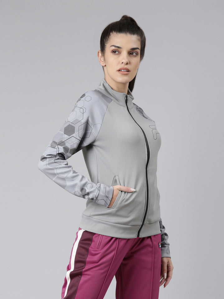 Fila Red Cindy Women's Sweat Jacket