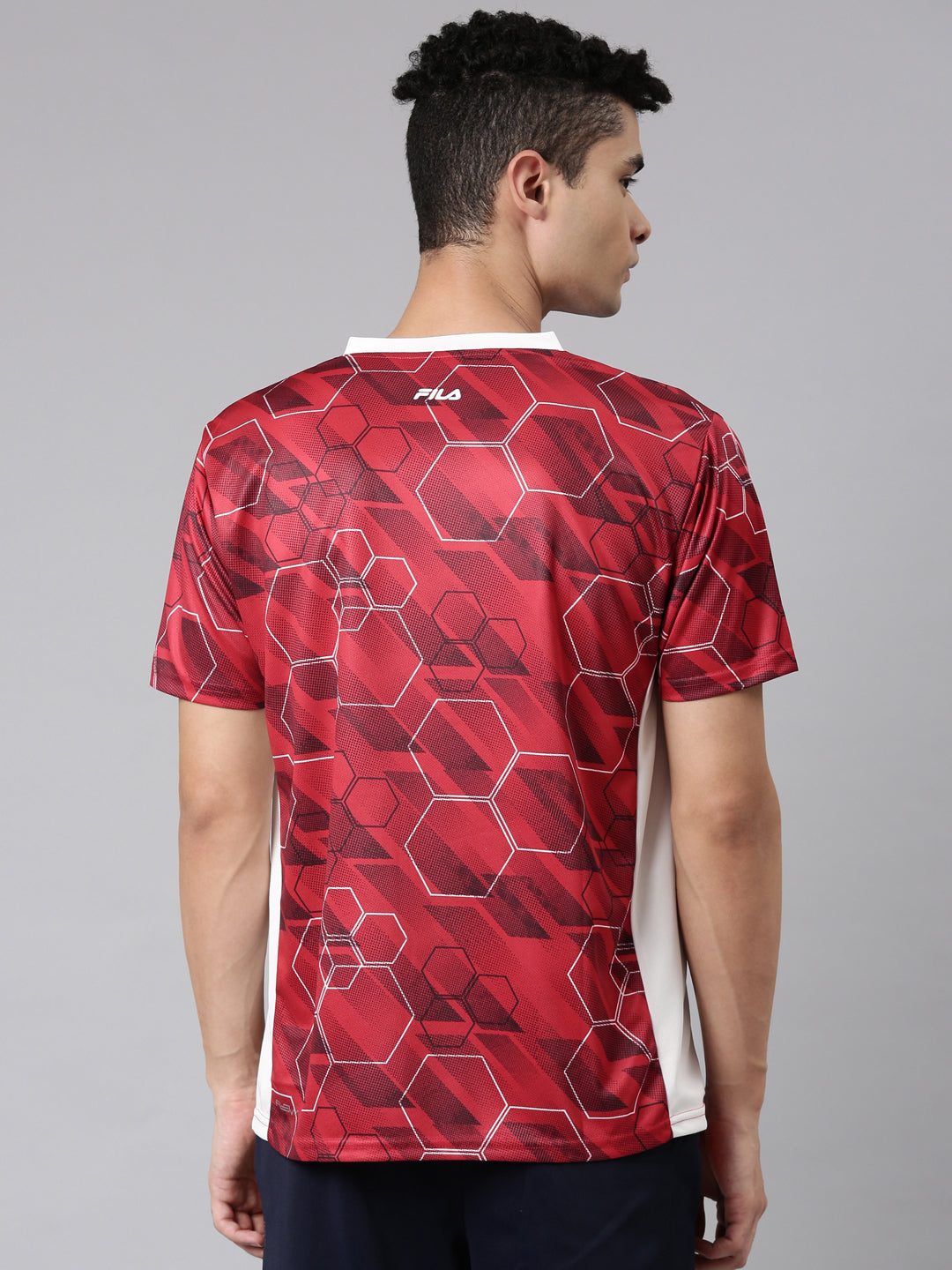 Fila White Ronald Men's Graphic T-Shirt